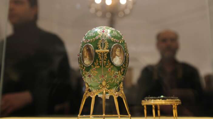 Rus oligarka ait yatta Faberge yumurtası bulundu! 1842 yılında 50 tane üretilmişti