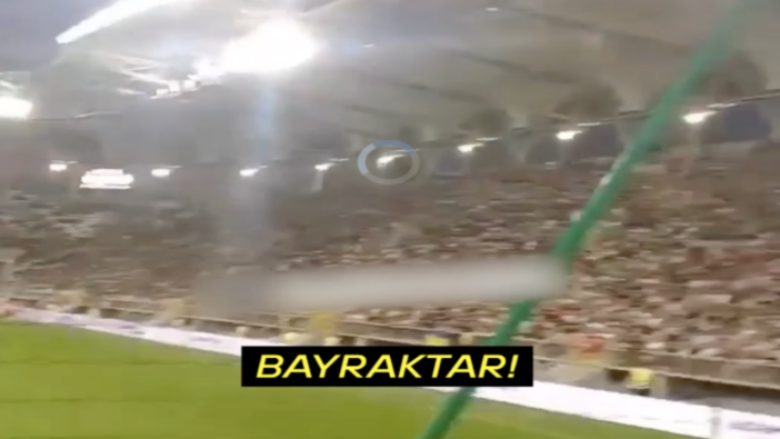 Dinamo Kiev taraftarlarının 'Bayraktar TB2' tezahüratı stadyumu inletti