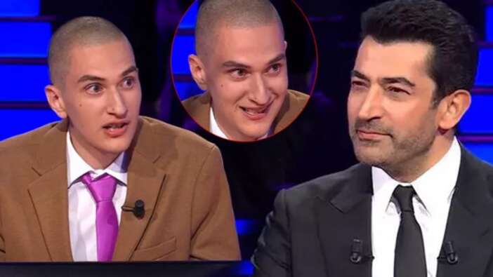 Kim Milyoner Olmak İster’e hareketleri ve heyecanıyla damga vuran yarışmacı