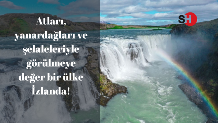 Atları, yanardağları ve şelaleleriyle görülmeye değer bir ülke İzlanda!