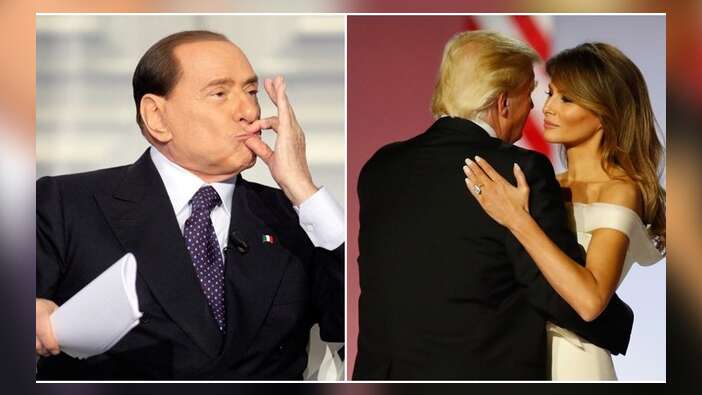 Berlusconi'den şok sözler: Trump'ın eşi hoşuma gidiyor!
