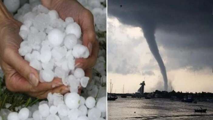 Meteoroloji'den 3 ile sarı kodlu uyarı: Dolu ve hortum riski var!