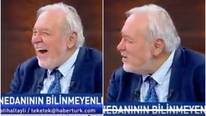 İlber Ortaylı kahkahalara boğuldu! O anlar sosyal medyada gündem oldu