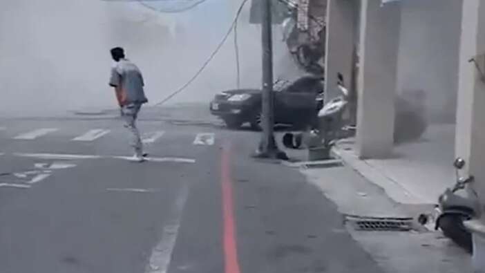 Tayvan'daki deprem sonrası korkunç görüntüler geldi. İşte yaşanan büyük panik