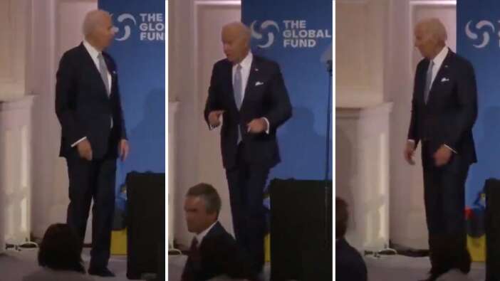 ABD Başkanı Biden'ın durumu vahim: Son hareketine kimse anlam veremedi! Sağa sola dönüp durdu...