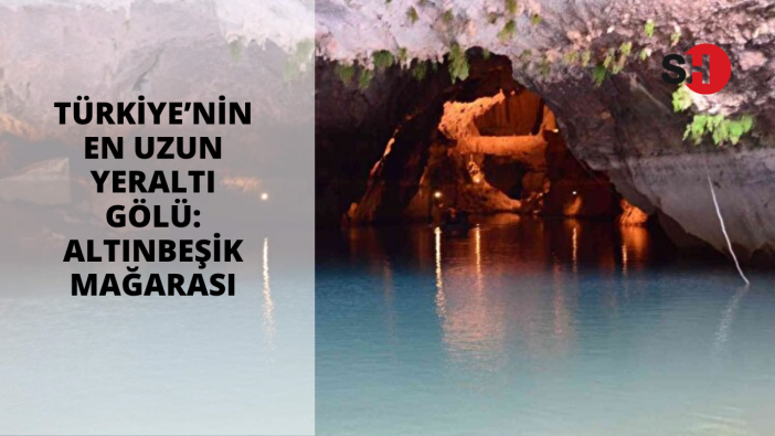 Türkiye’nin en uzun yeraltı gölü: Altınbeşik Mağarası