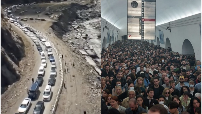 Seferberlikten kaçan Ruslar, Gürcistan'ı doldurdu