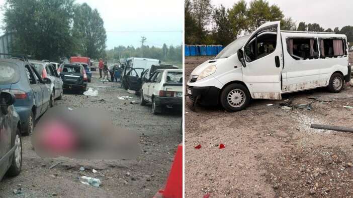 Zaporijya'da insani yardım konvoyu bombalandı: En az 23 sivil hayatını kaybetti! Dikkat çeken zamanlama...