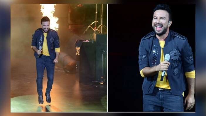 Tarkan yeni albümünün ilk konserini Harbiye'de verdi / VİDEO