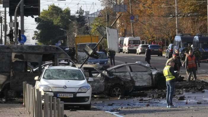 Kiev'de patlama sesi duyuldu