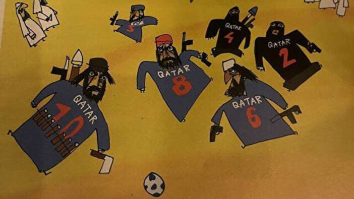 Fransız gazeteden ırkçı ve nefret içerikli karikatür