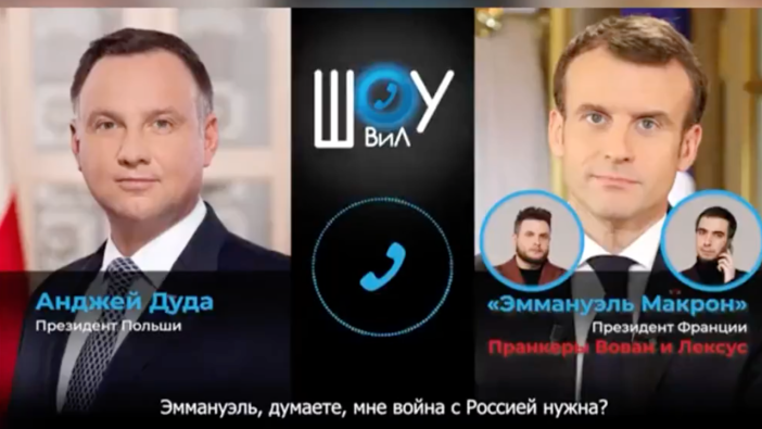 Rus taklitçi Polonya Cumhurbaşkanı Duda’yı trolledi