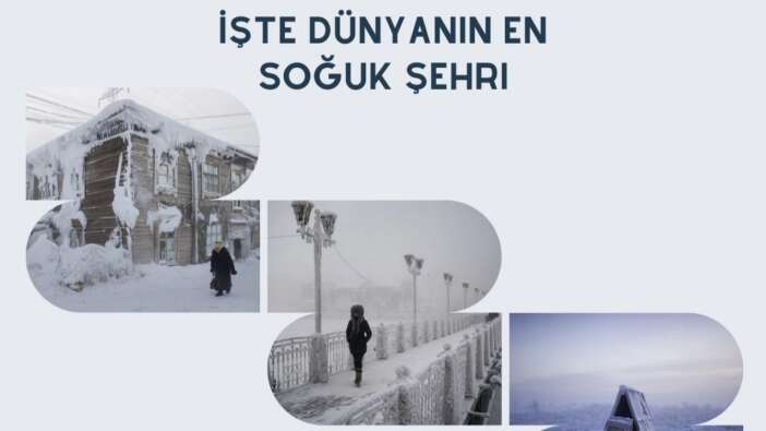 Hava durumu - 51°! İşte dünyanın en soğuk şehri: Rusya Yakutsk