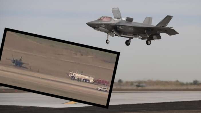 Kızılelma uçtu F35 çakıldı! Bu yıl toplam 4'üncü F-35 kazası