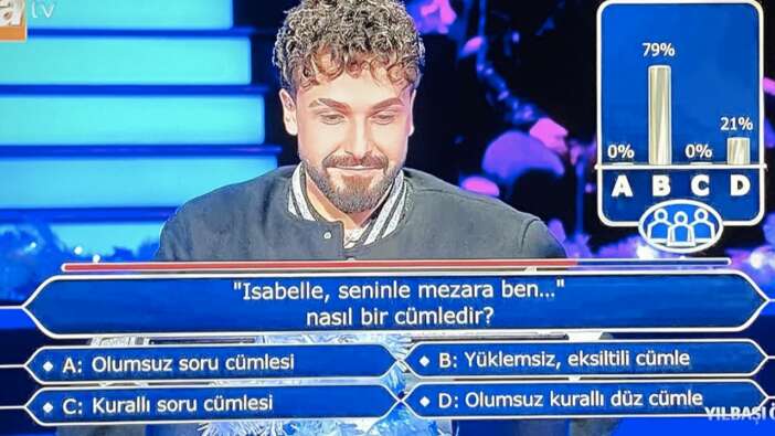 Kim Milyoner Olmak İster yarışmasında Sefo gündem oldu: Kendi şarkısında joker kullandı