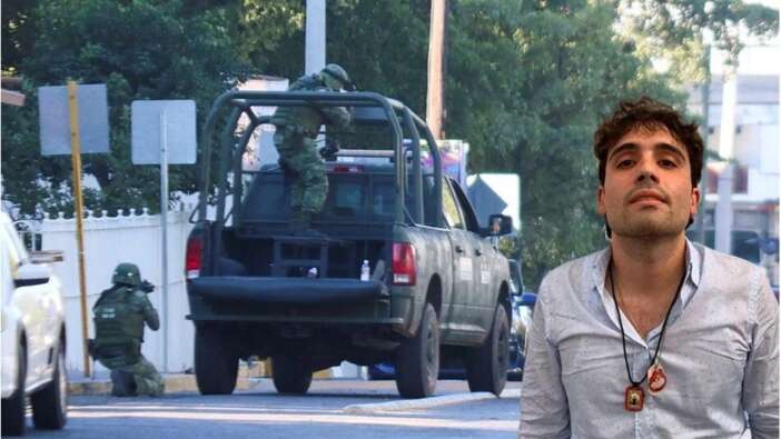 Meksika’da El Chapo’nun oğlu yakalandı! Ülke savaş alanına döndü... Kartel üyeleri polisle çatıştı!
