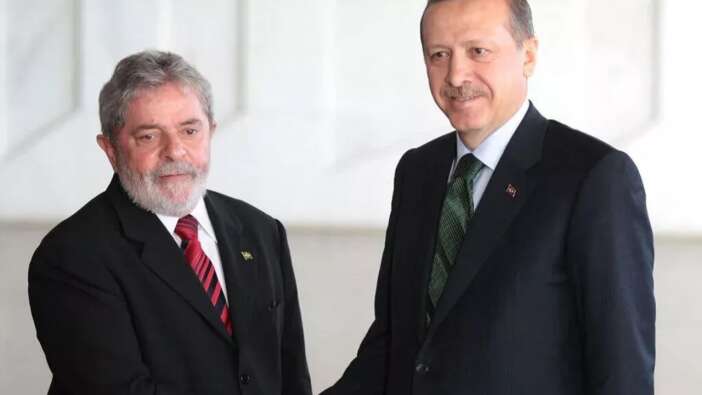 Cumhurbaşkanı Erdoğan'dan Lula'ya destek