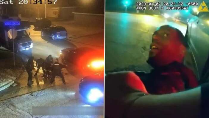 Dünyayı ayağa kaldıran görüntüler! 5 polisin döverek öldürdüğü Tyre Nichols için halk sokaklara döküldü...