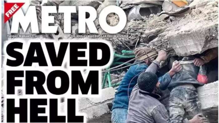 Yardım kampanyası başlatıldı! Türkiye'deki büyük felaket dünya basınının manşetlerinde