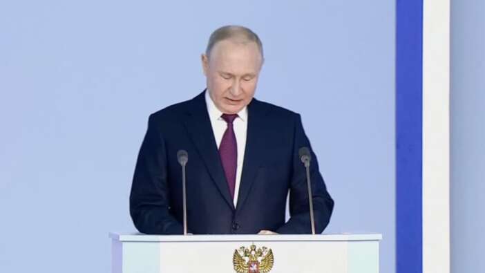 Putin beklenen konuşmasını yaptı: Savaşı Batı başlattı, biz durdurmak için her şeyi yaptık!