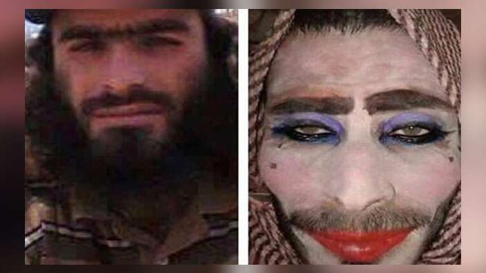 Maskeleri çıkardılar, kadın kılığında kaçıyorlar...