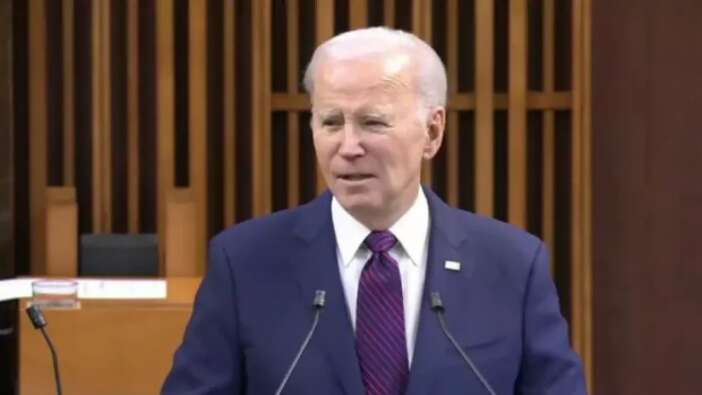 Biden'dan yeni gaf: Ülkeleri karıştırdı! Meclis kahkahalara boğuldu...
