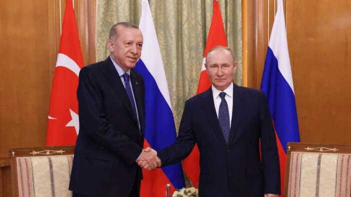 Cumhurbaşkanı Erdoğan ile Putin arasında kritik görüşme! Gündem: Tahıl koridoru!