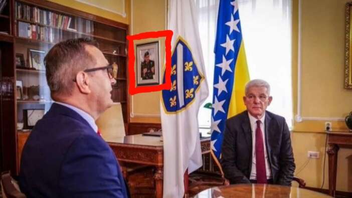 Bosna Hersek’de  şok yaşanıyor! Yeni Devlet Başkanı Becirovic İzzetbegoviç’in fotoğrafını kaldırdı...