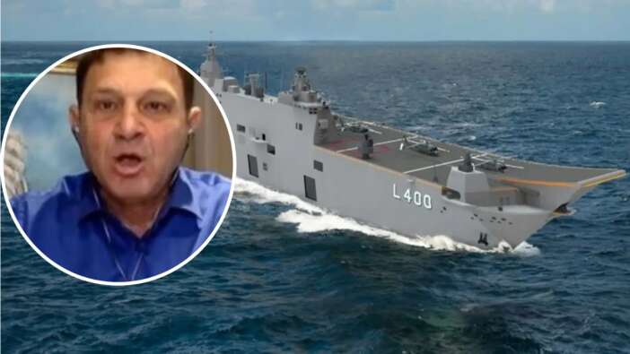 Emekli Amiral Türker Ertürk'ün TCG Anadolu hazımsızlığı! Canlı yayında pes dedirten sözler...