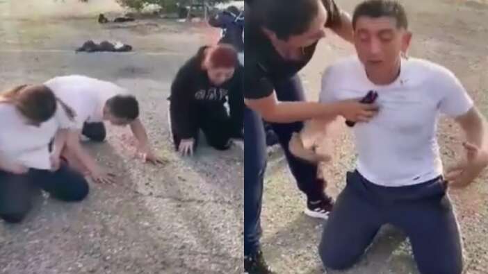 Sorumsuz öğretmen öğrencilerine göz yaşartıcı gaz sıktı! Acıdan nefes alamadılar...