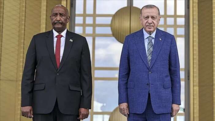 Cumhurbaşkanı Erdoğan El-Burhan ile görüştü! Gündem: Sudan'daki Türklerin tahliyesi!
