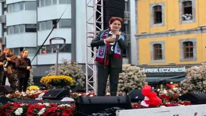 İYİ Parti Genel Başkanı Meral Akşener Trabzon'da konuştu!