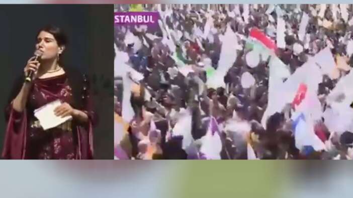 HDP, Türk bayrağından rahatsız oldu! Böyle anons yaptılar