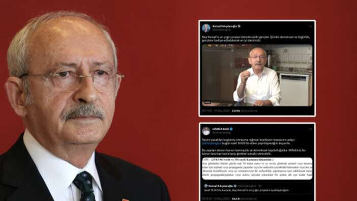 Kemal Kılıçdaroğlu seçim yasaklarını deldi!
