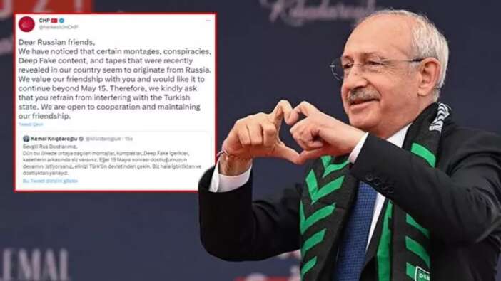 Kılıçdaroğlu'nun Rusya'ya resti, İngilizce'ye çevrilince yumuşatıldı!
