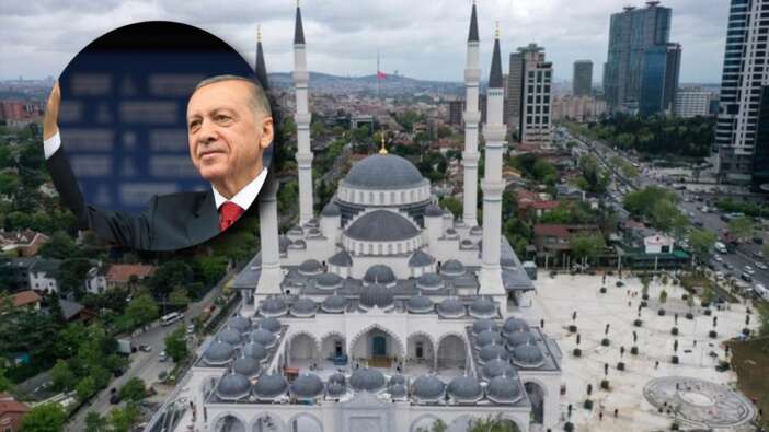 Barbaros Hayrettin Paşa Camisi açıldı! Erdoğan: 20 bin kişi aynı anda ibadet edebilecektir!
