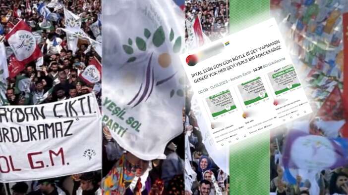 Terör mitingini engelleyemediler! CHP'nin 'Yeşil Sol Parti bize zarar verecek' korkusu