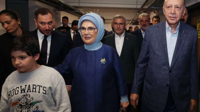 Emine Erdoğan'dan seçim paylaşımı