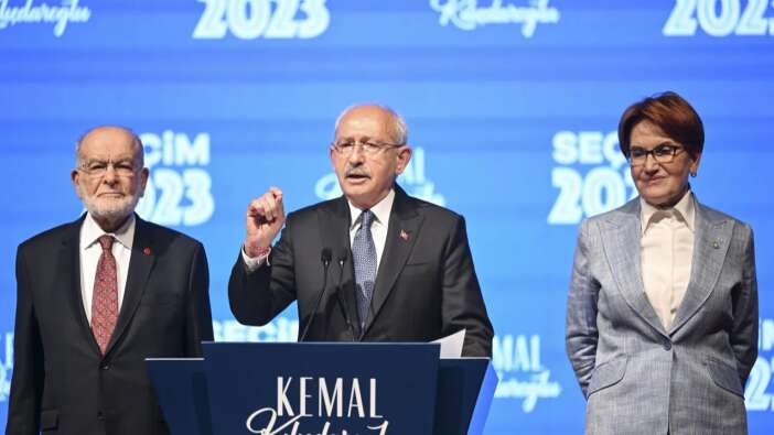 Kaybedenler ittifakından 1 dakika 51 saniyelik basın açıklaması!