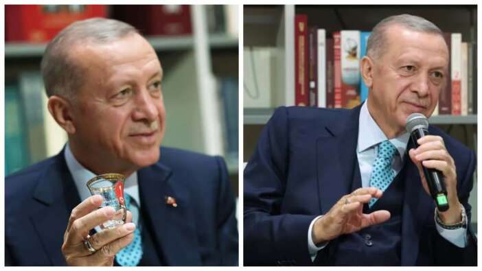 Cumhurbaşkanı Recep Tayyip Erdoğan'a duygulandıran hediye!