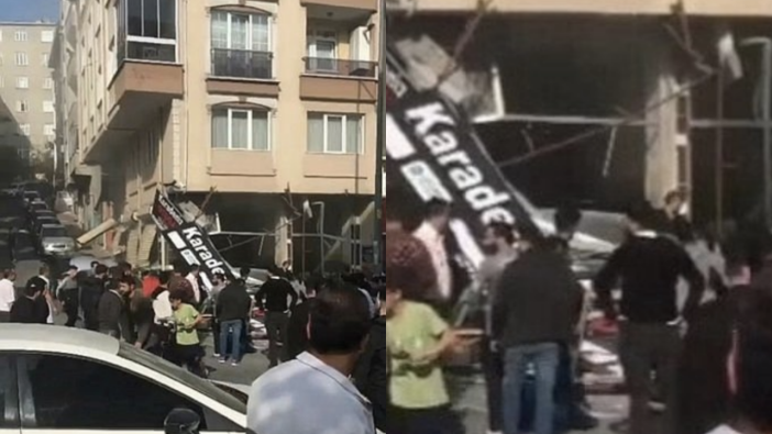 Esenler'de oto tamirhanesinde patlama
