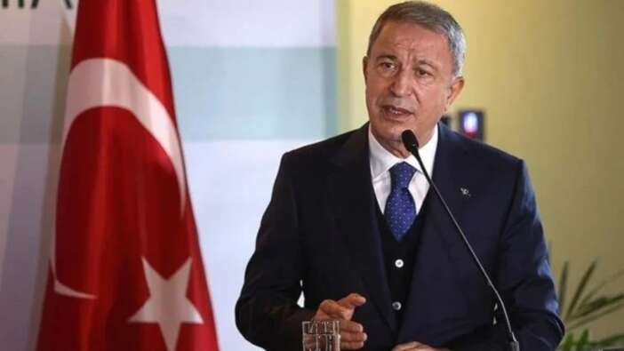 Bakan Akar, Suriye'nin kuzeyinde 19 teröristin etkisiz hale getirildiğini bildirdi