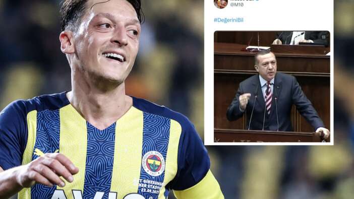 Mesut Özil, Erdoğan'a desteğini açıkladı: Muhaliflerden tepki gecikmedi
