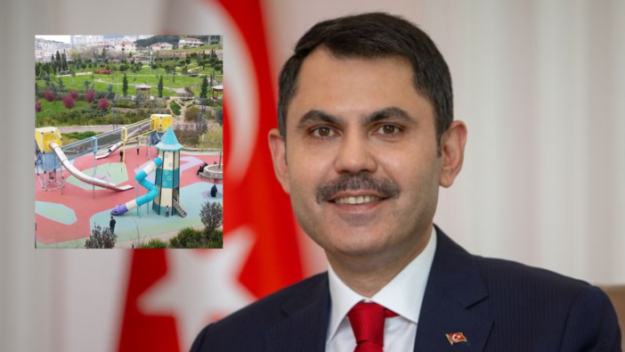 Bakan Kurum görüntüleri paylaştı: 81 ilimize 484 millet bahçemizle 75 milyon metrekare yeşil alan kazandırdık