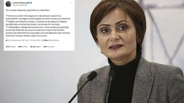 Canan Kaftancıoğlu, Türk Emniyeti ve Jandarmasını hedef aldı