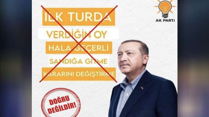 Korsan afişe dikkat! Manipülasyon içeren paylaşıma soruşturma başlatıldı