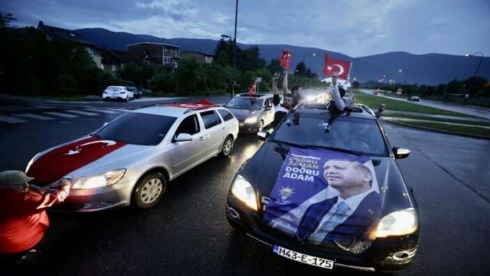 Bosna Hersek'te Cumhurbaşkanı Erdoğan'ın seçim zaferi kutlandı!