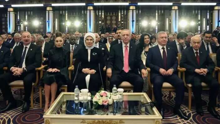 Cumhurbaşkanı Recep Tayyip Erdoğan'dan göreve başlama töreninde 5 dünya liderine özel teşekkür!
