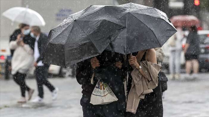 Meteorolojiden birçok kent için kuvvetli yağış uyarısı!