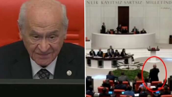 Meclis'e damga vuran anlar! Bahçeli, CHP'li Tanal'a ayar verdi! Alkış tufanı koptu...